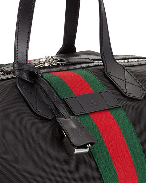 gucci trolley backpack|gucci duffle bag price.